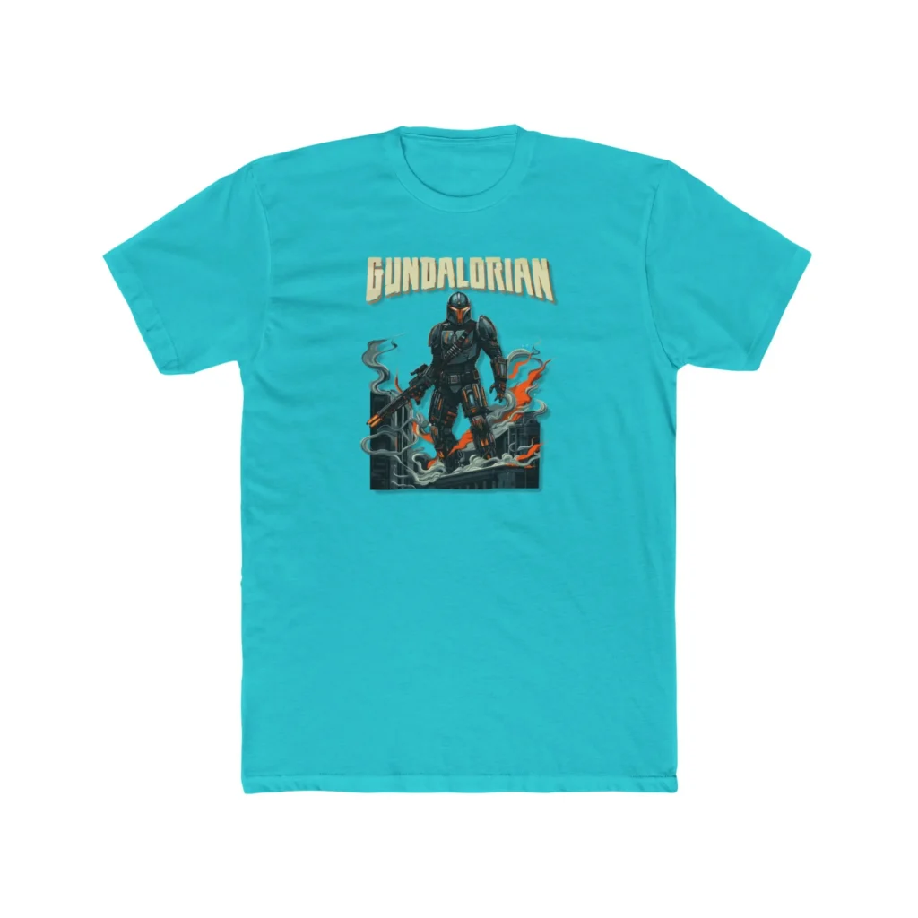 Mechalorian Siege Premium Men's Cotton Crew Tee
