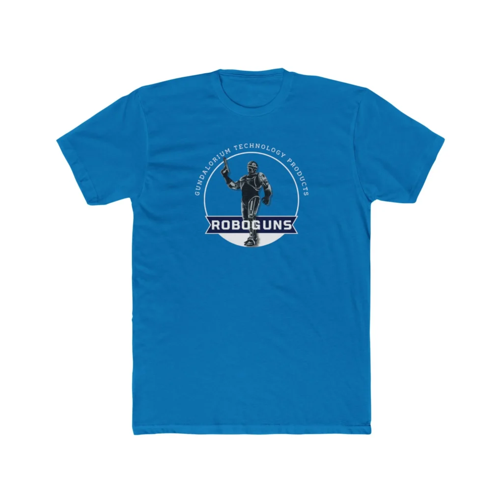 Roboguns Premium Men's Cotton Crew Tee