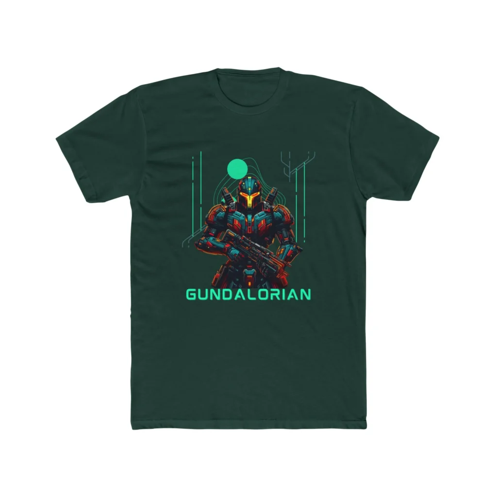 Mechalorian 3 Premium Men's Cotton Crew Tee