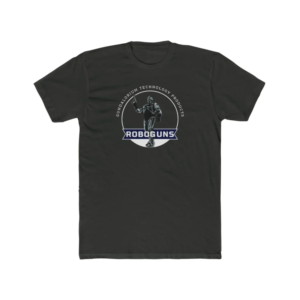 Roboguns Premium Men's Cotton Crew Tee