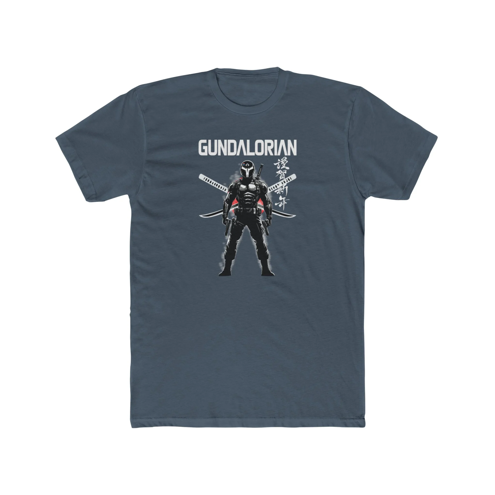 Swords Out Premium Men's Cotton Crew Tee - Image 17
