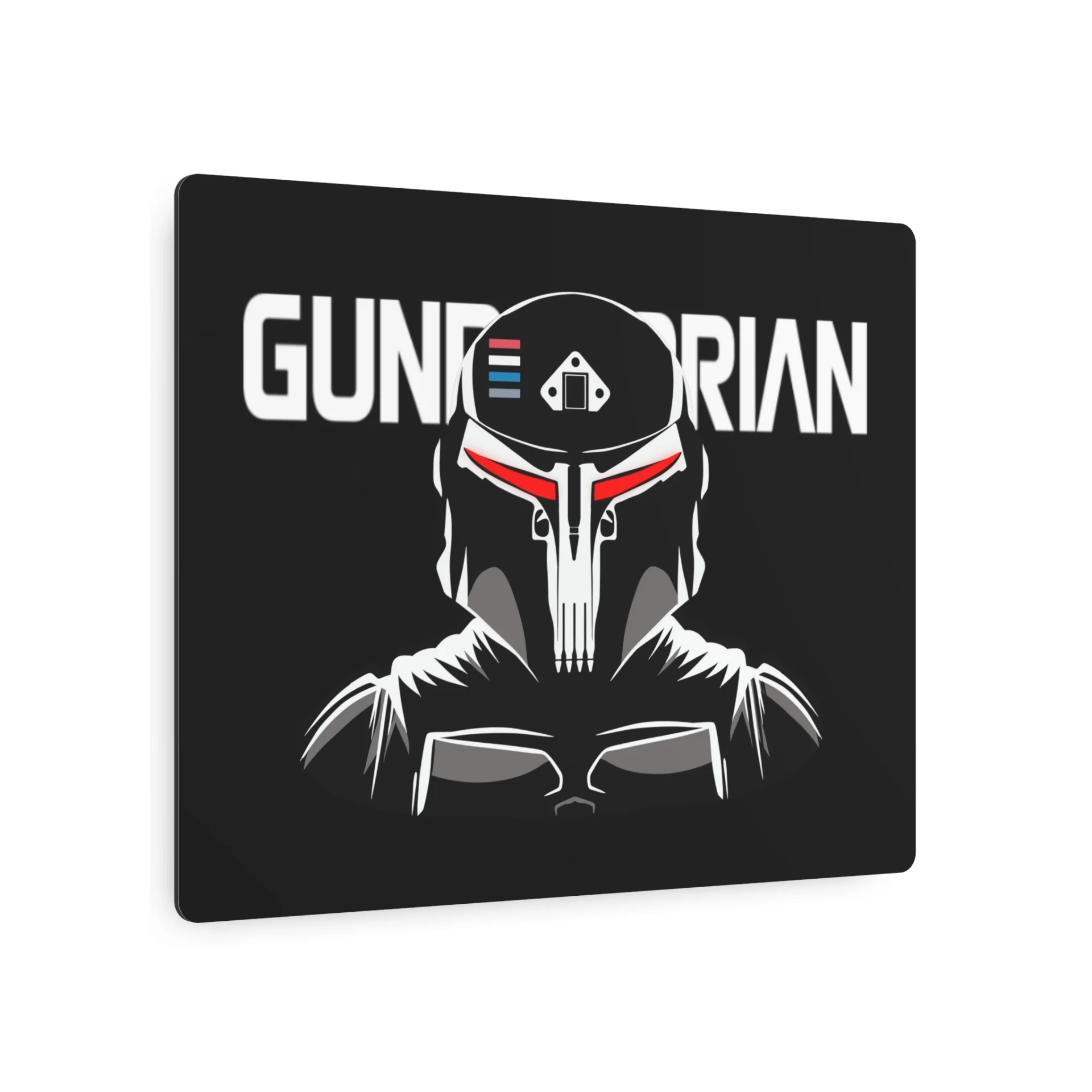 Gundalorian Black Metal Art Sign - Evil Red - Image 7