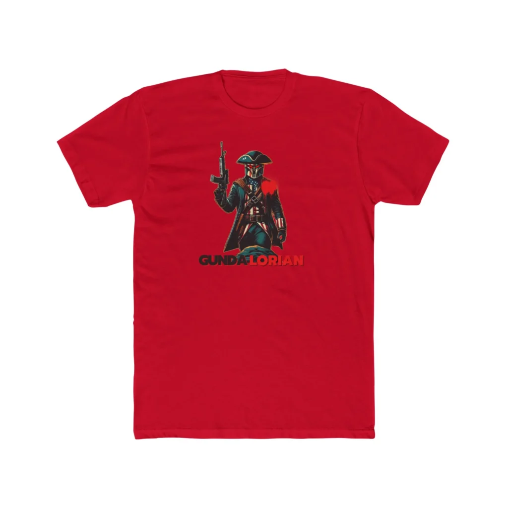 Patriot Paint Splat Premium Men's Cotton Crew Tee