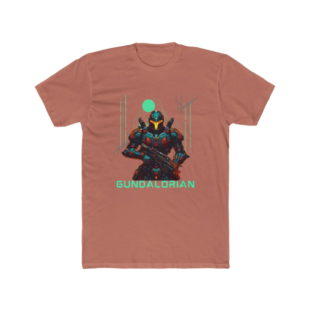 Mechalorian 3 Premium Men's Cotton Crew Tee