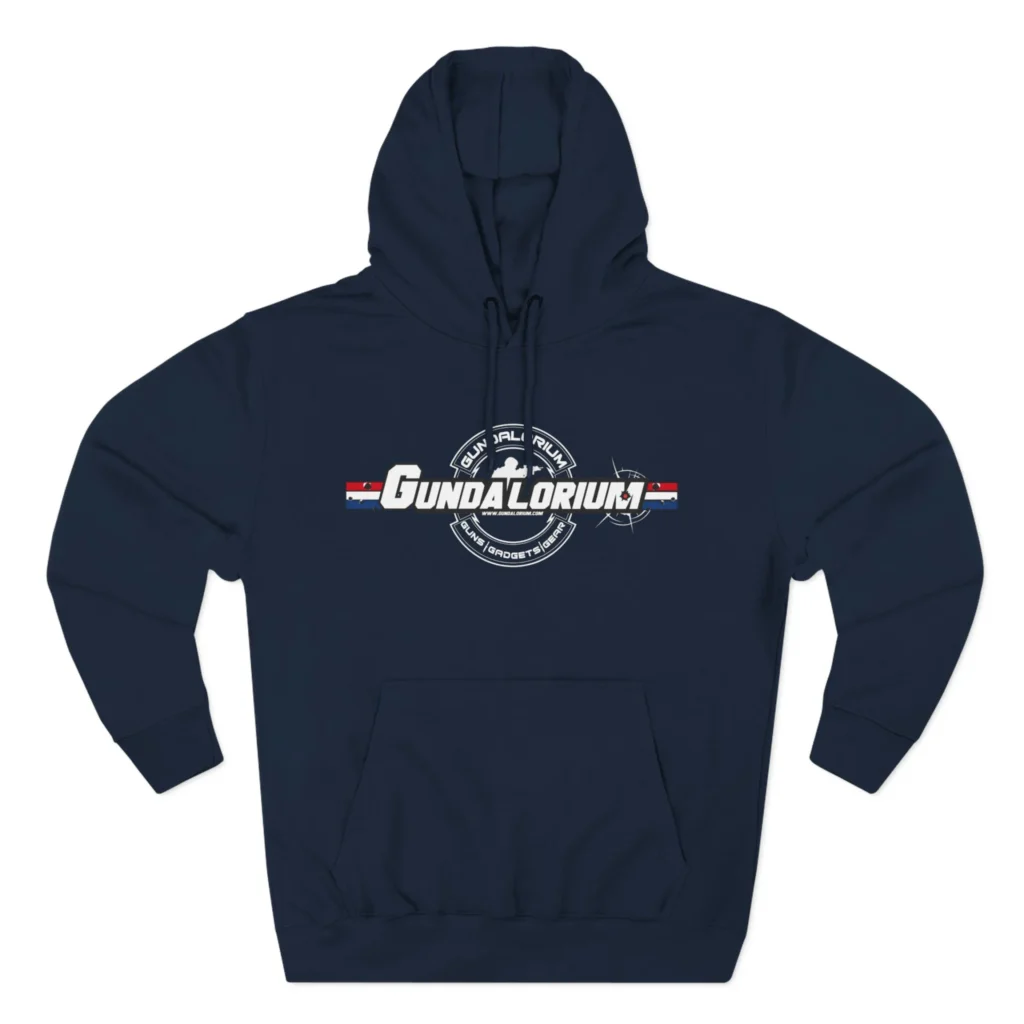 Gundalorium Joe Three-Panel Fleece Hoodie
