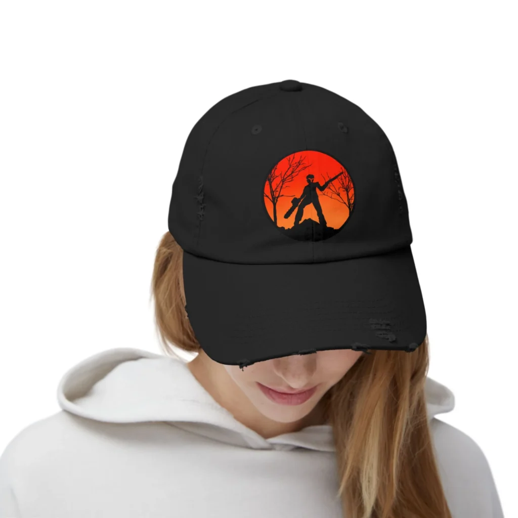 Evil-Guns Unisex Distressed Cap