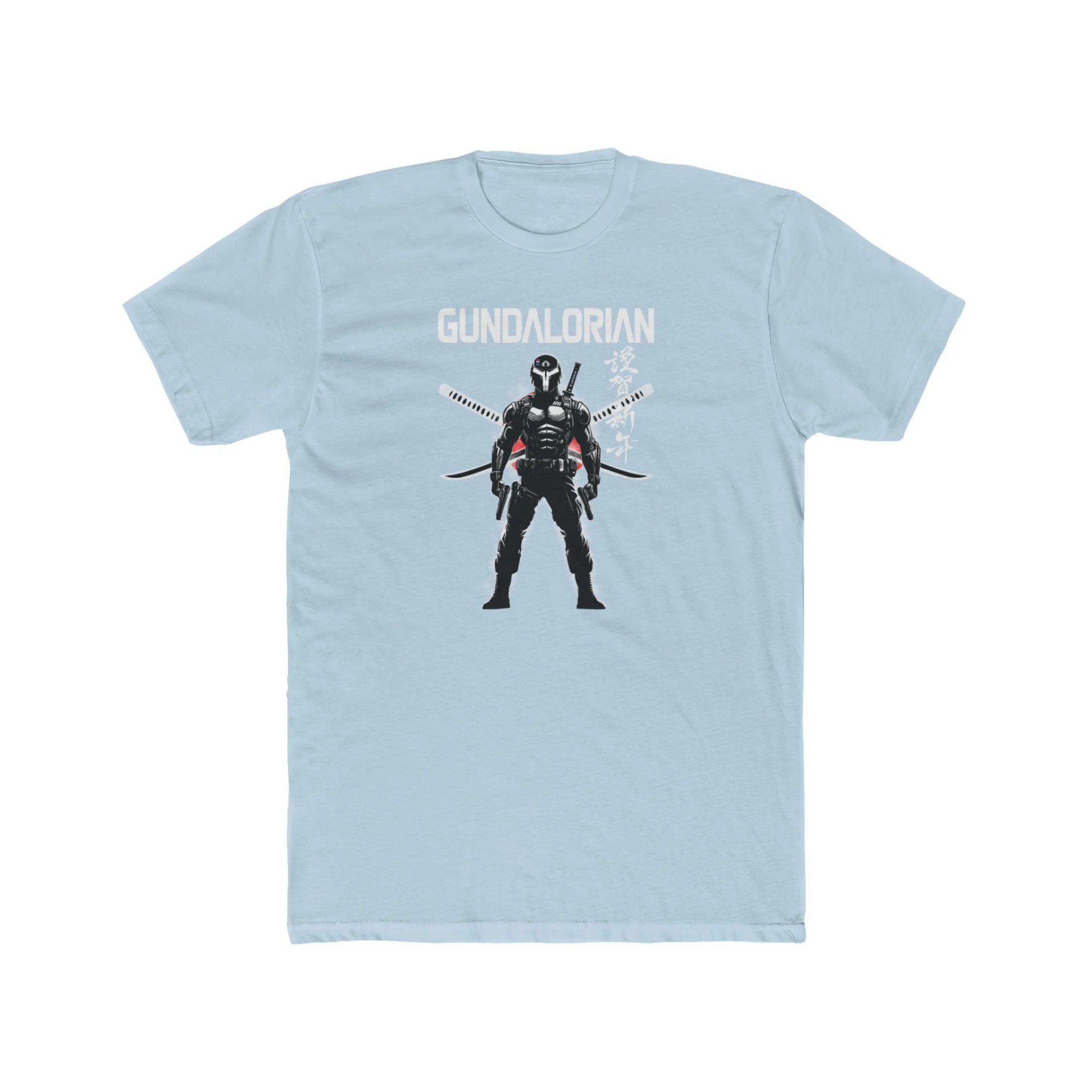 Swords Out Premium Men's Cotton Crew Tee - Image 15