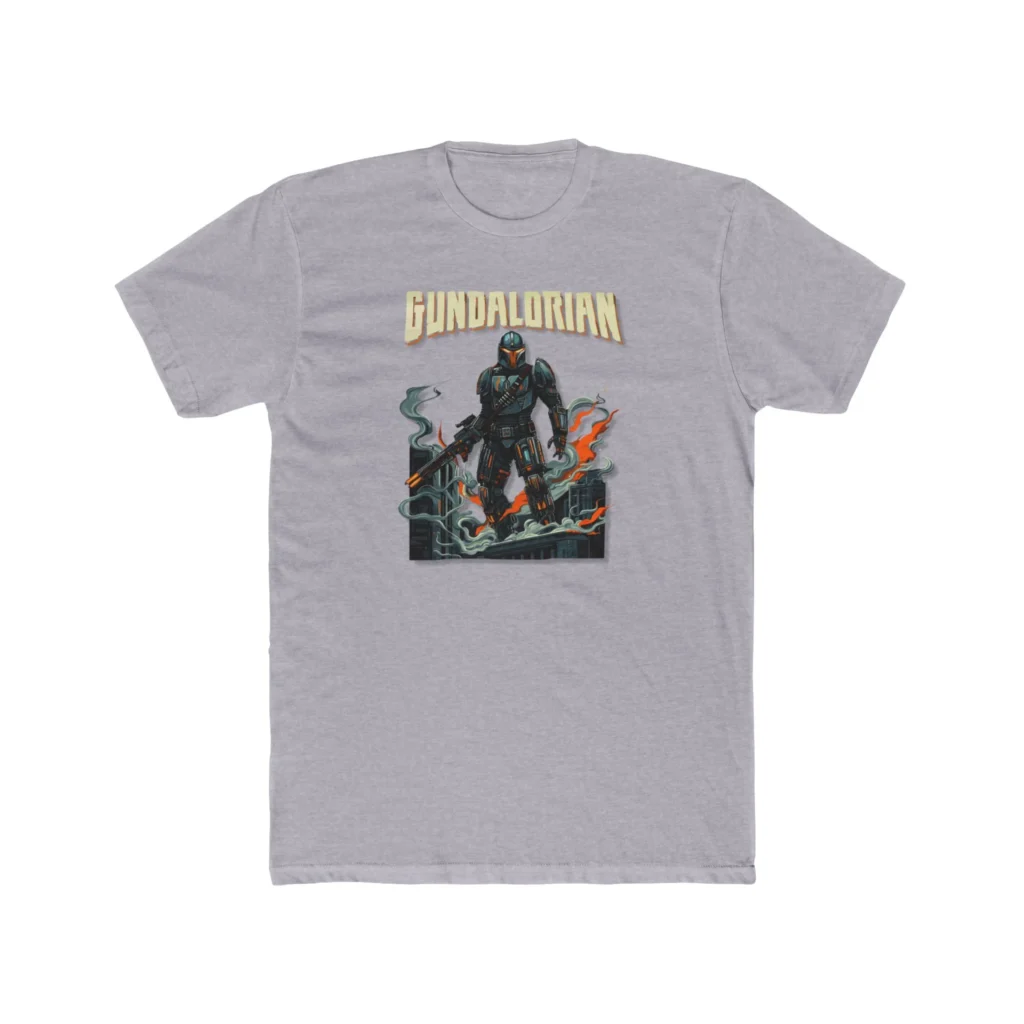 Mechalorian Siege Premium Men's Cotton Crew Tee