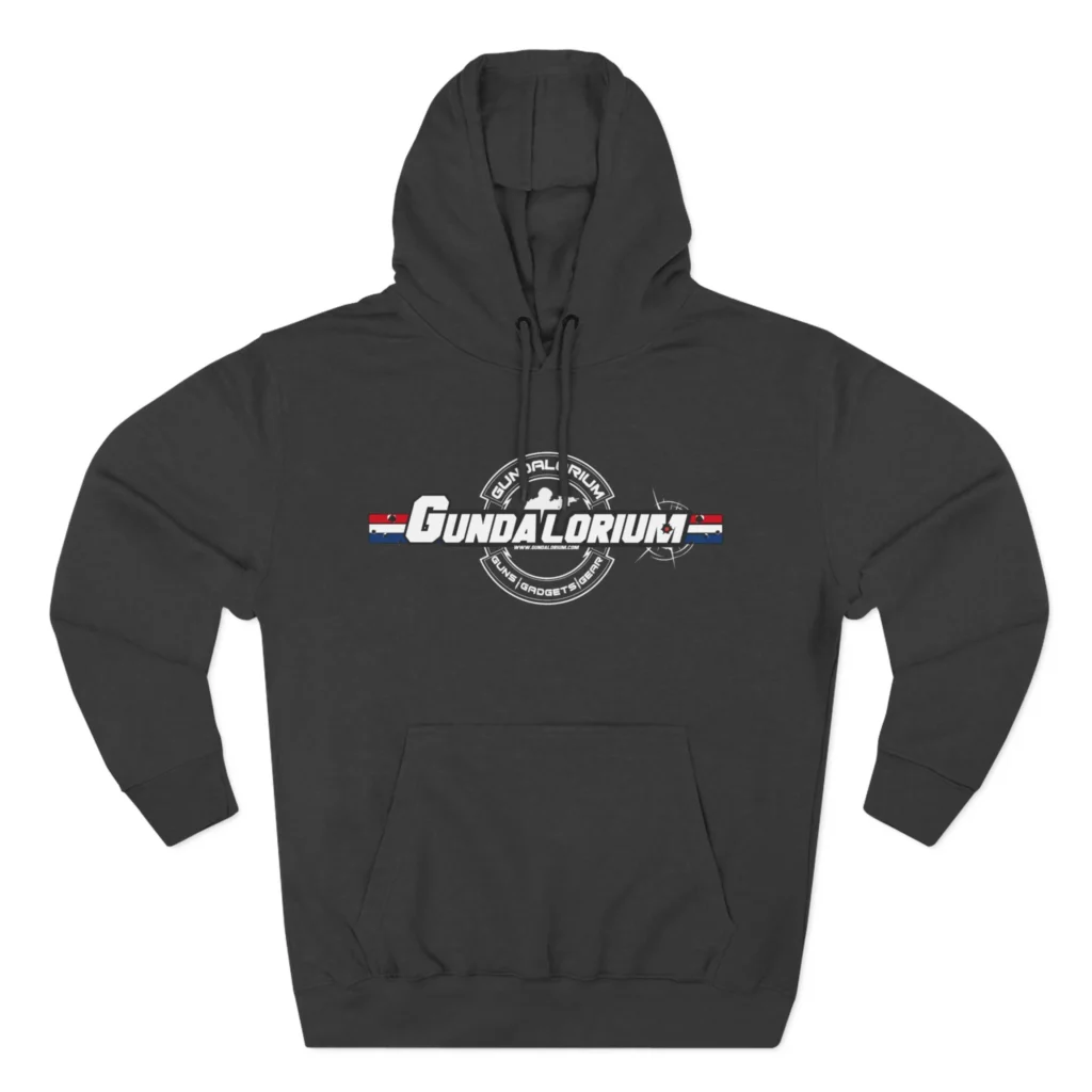 Gundalorium Joe Three-Panel Fleece Hoodie
