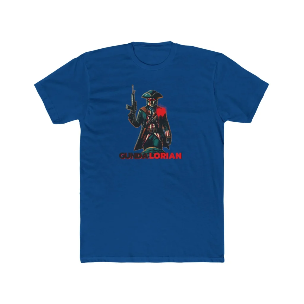 Patriot Paint Splat Premium Men's Cotton Crew Tee