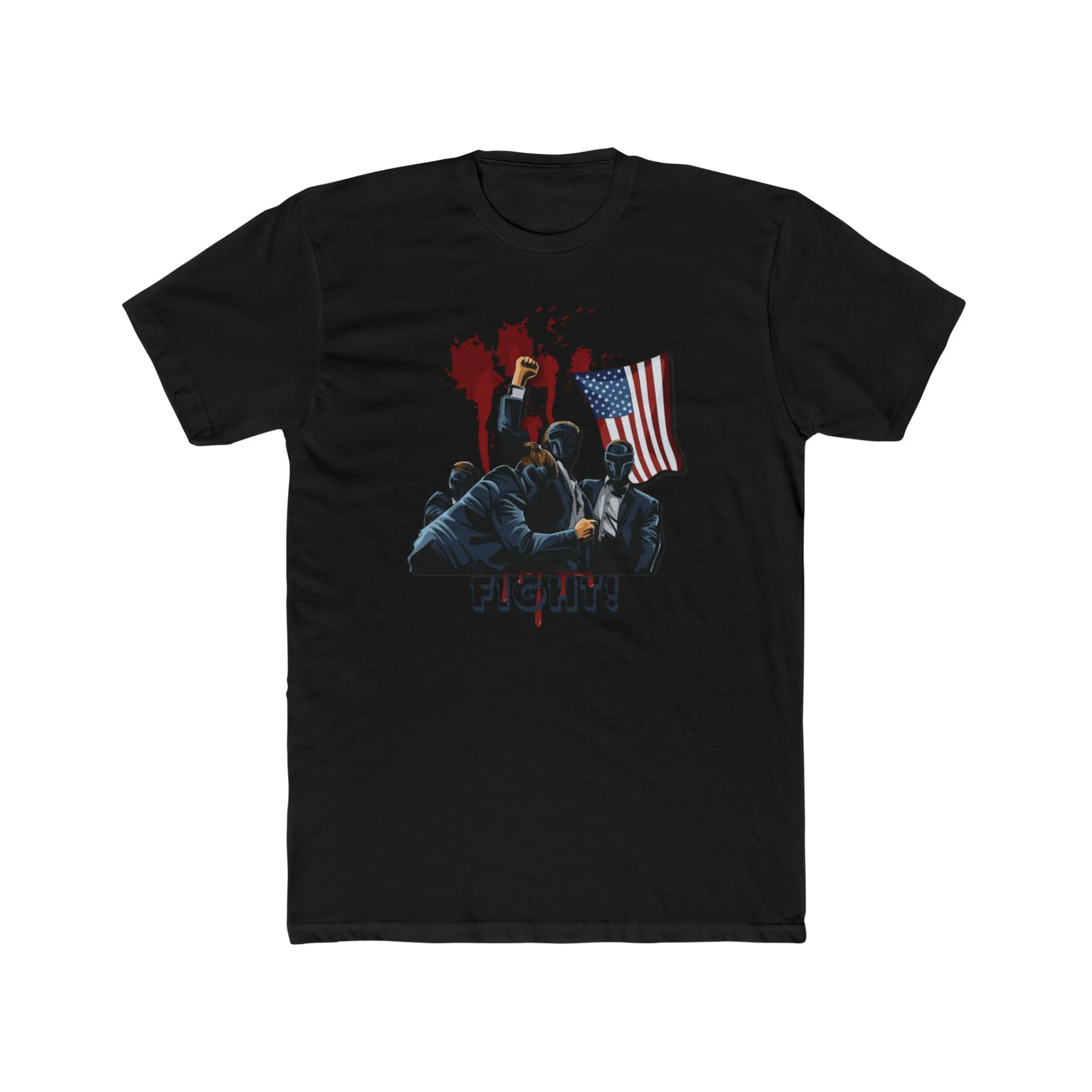 Fight MAGA Bloody Mess T-Shirt - Image 5