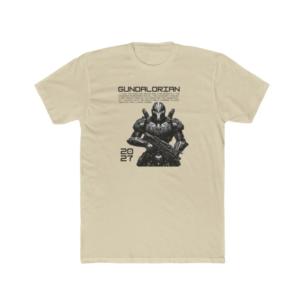 Mechalorian 2 Premium Men's Cotton Crew Tee