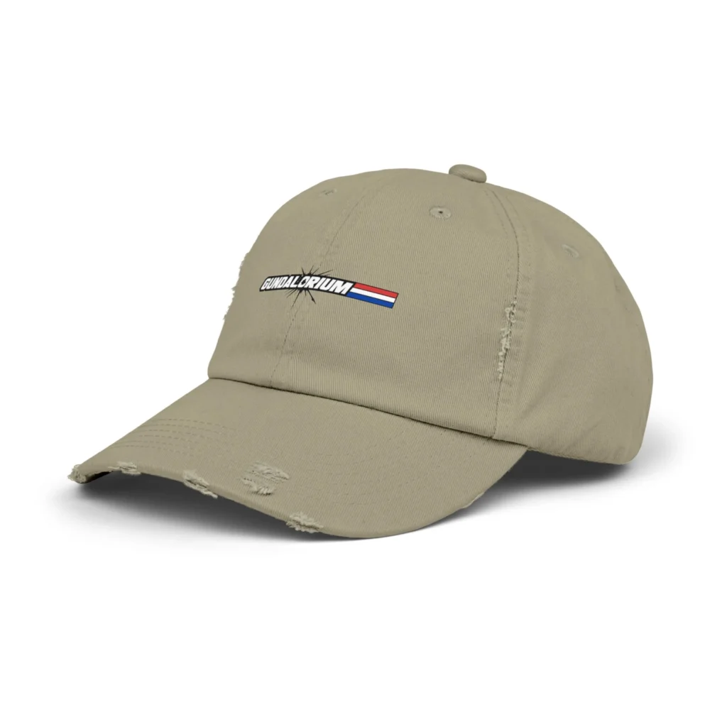 Gundalorium Unisex Distressed Cap