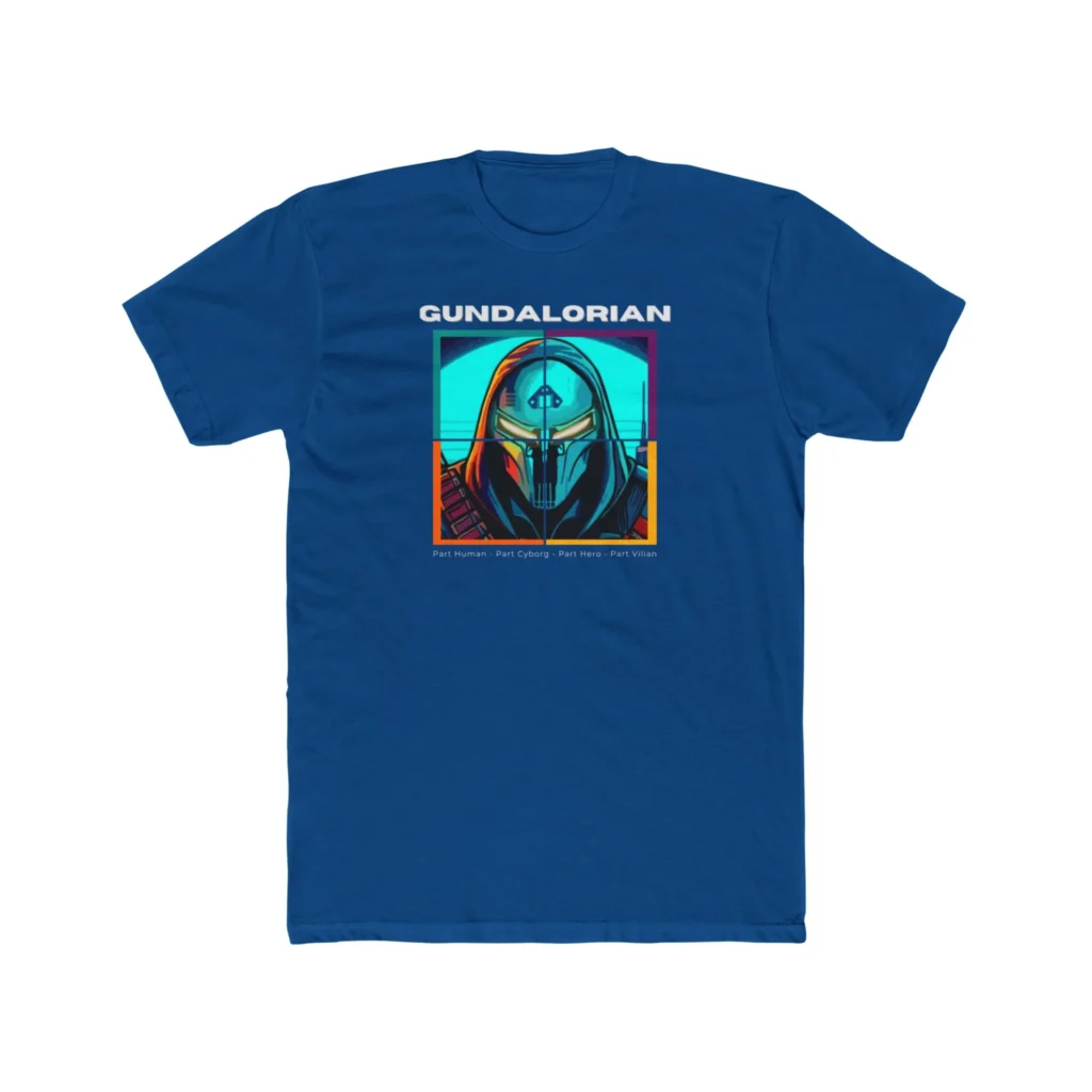 Four Score Gundalorian Premium Men's Cotton Crew Tee