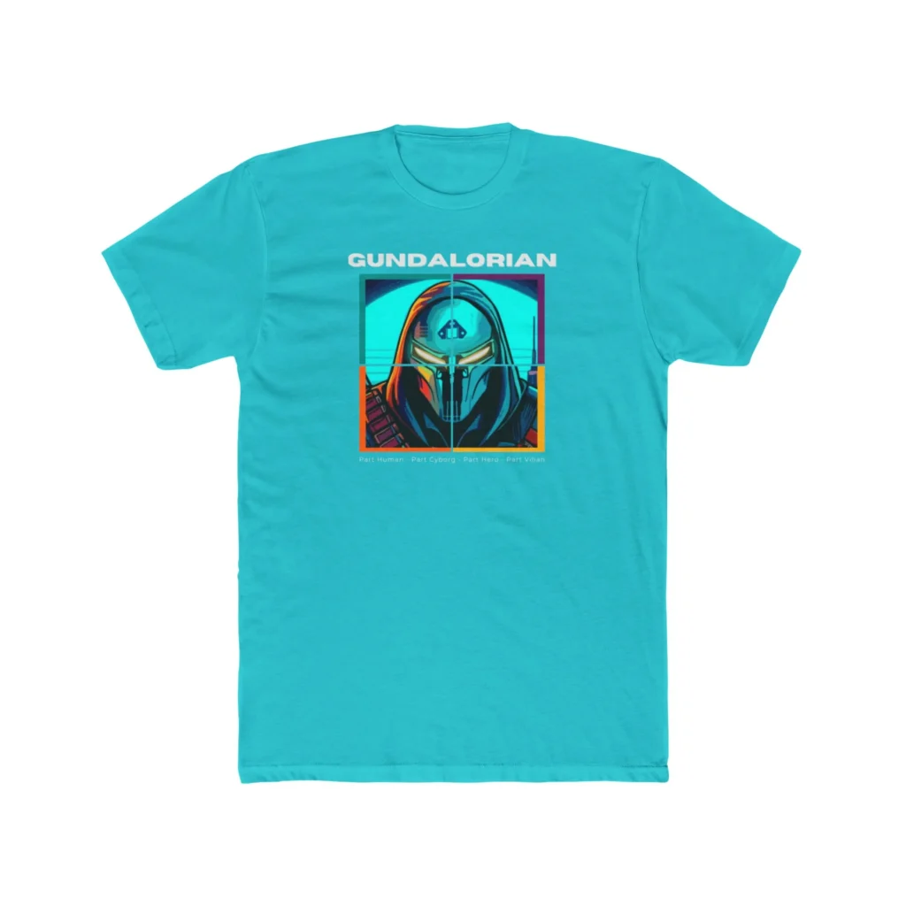 Four Score Gundalorian Premium Men's Cotton Crew Tee