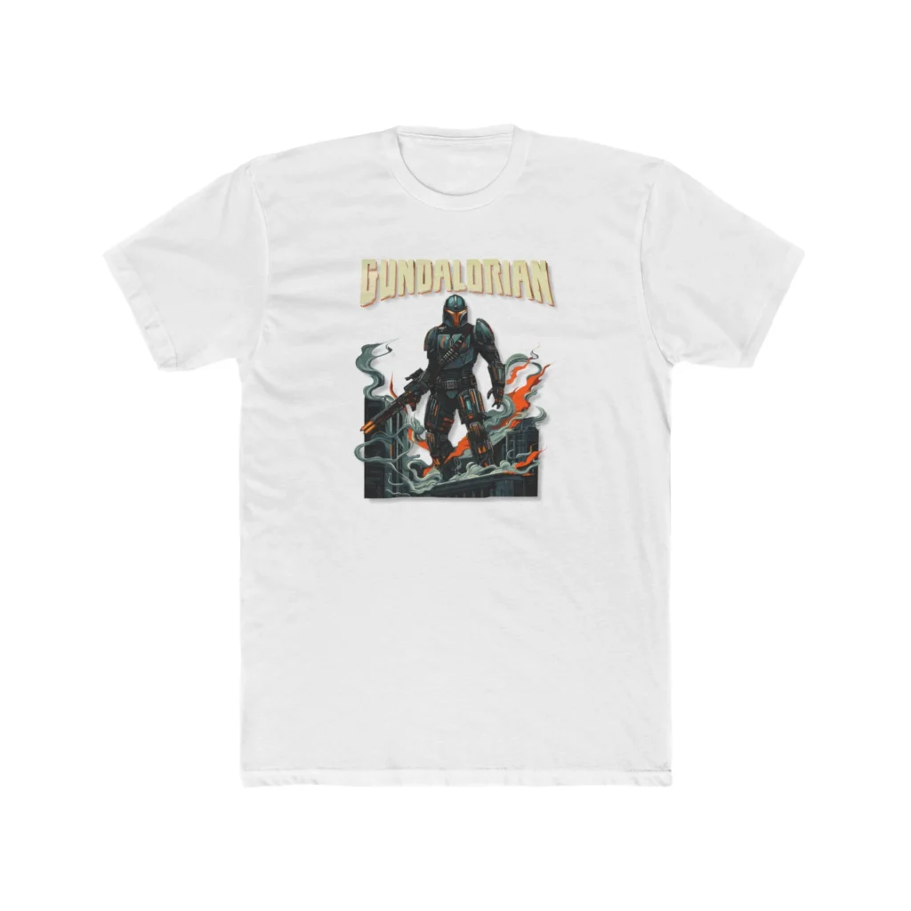 Mechalorian Siege Premium Men's Cotton Crew Tee