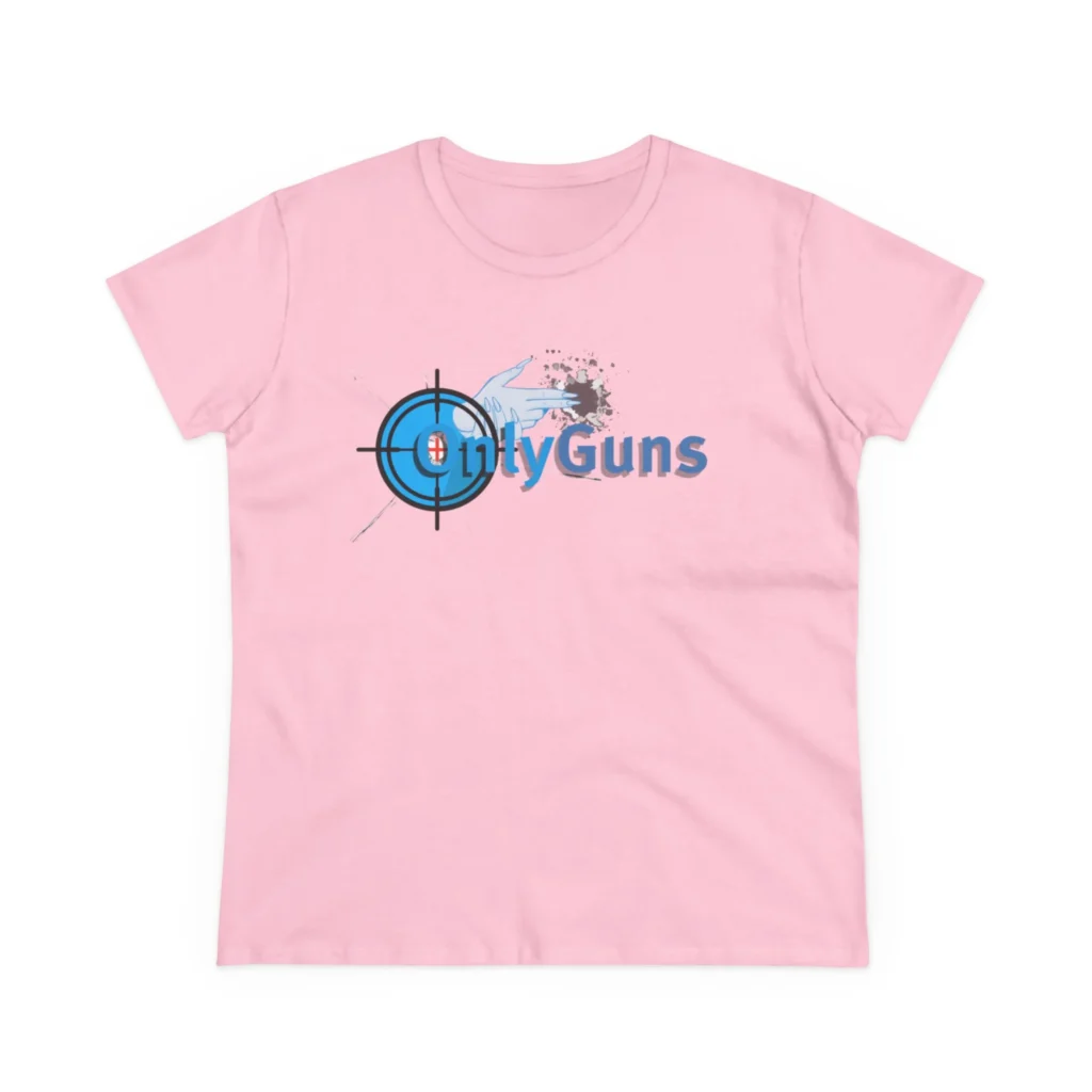 OnlyGuns Women's Midweight Cotton Tee
