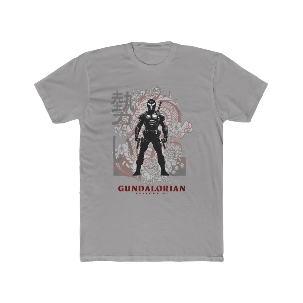Gundalorian Dragon Premium Men's Cotton Crew Tee