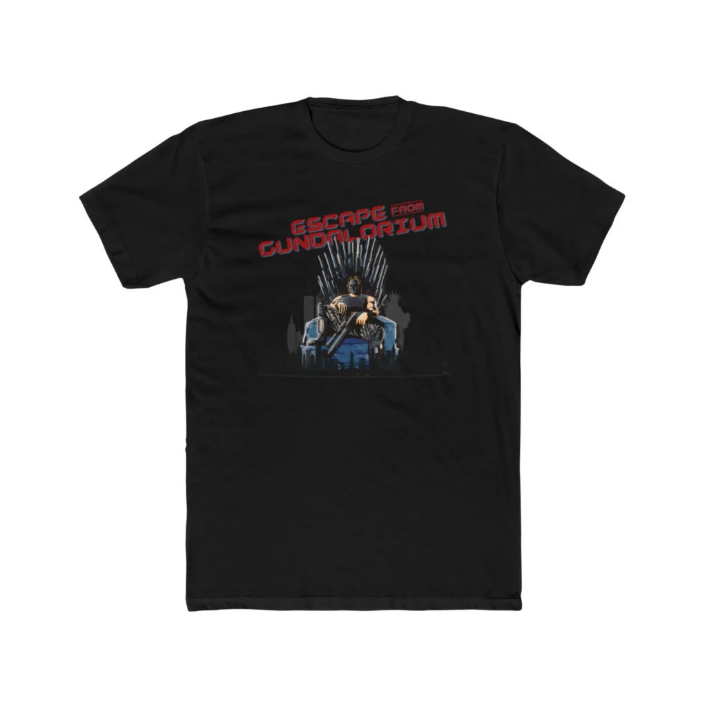Escape from Gundalorium Premium Men's Cotton Crew Tee