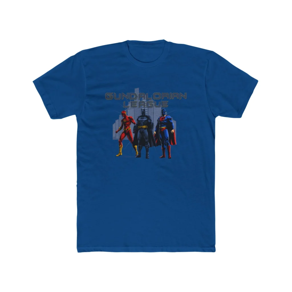 Gundalorian League Premium Men's Cotton Crew Tee