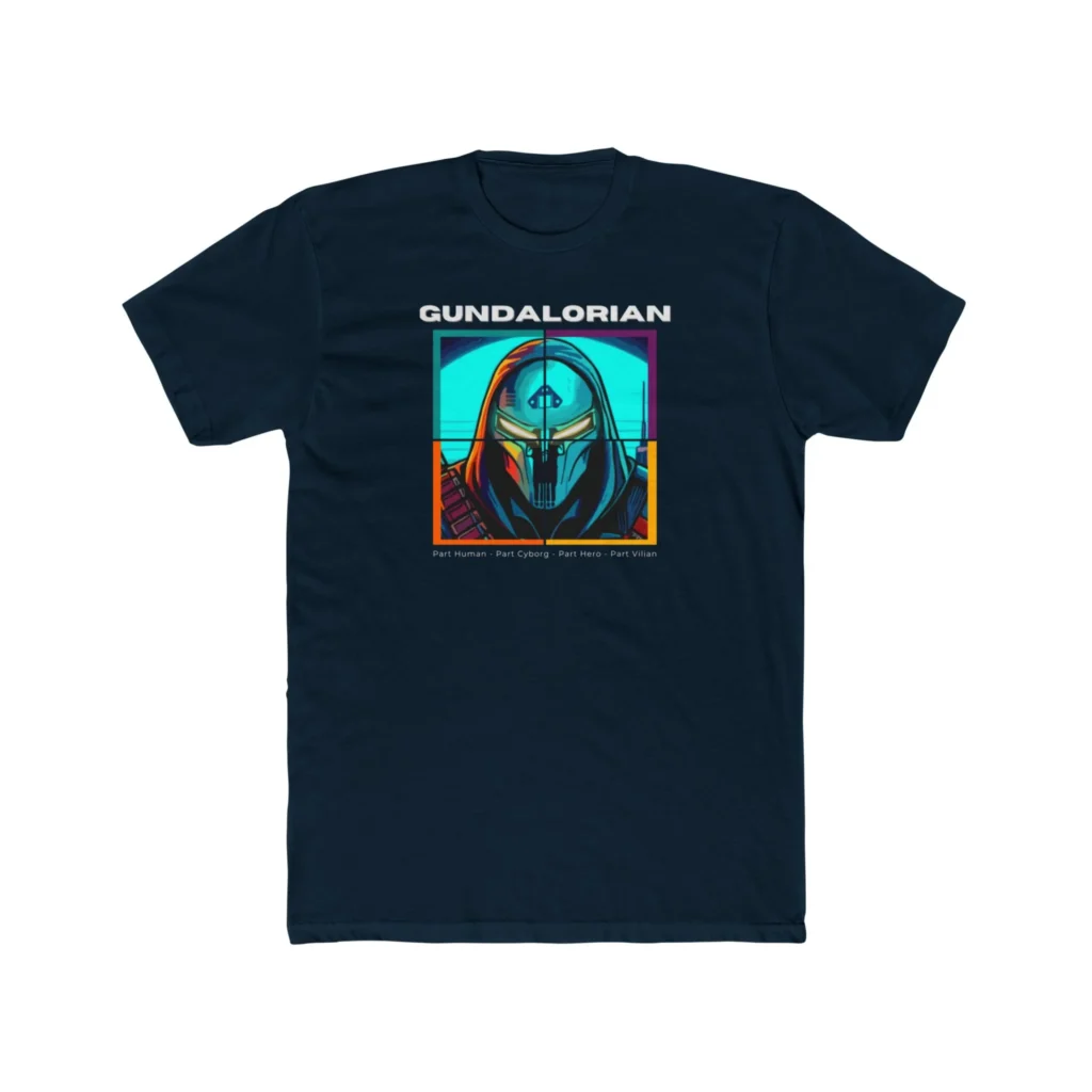 Four Score Gundalorian Premium Men's Cotton Crew Tee