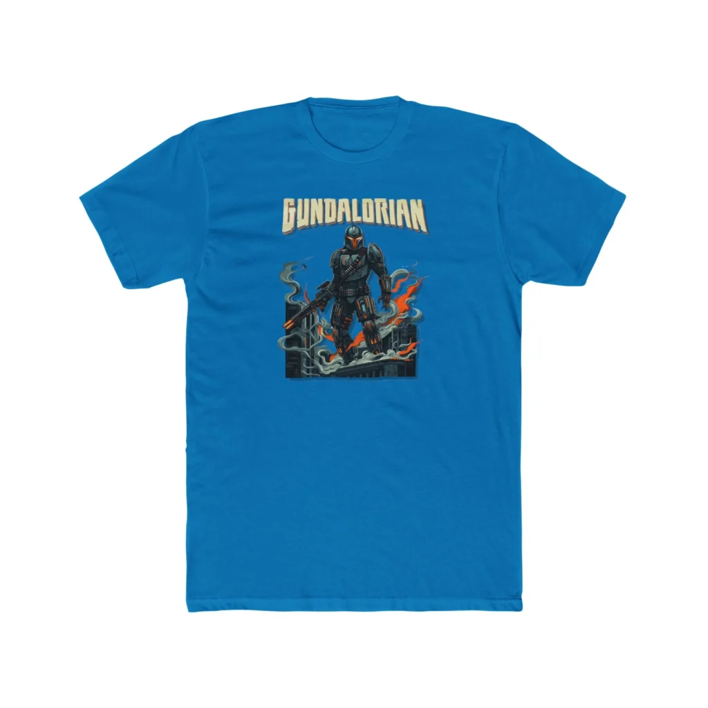 Mechalorian Siege Premium Men's Cotton Crew Tee