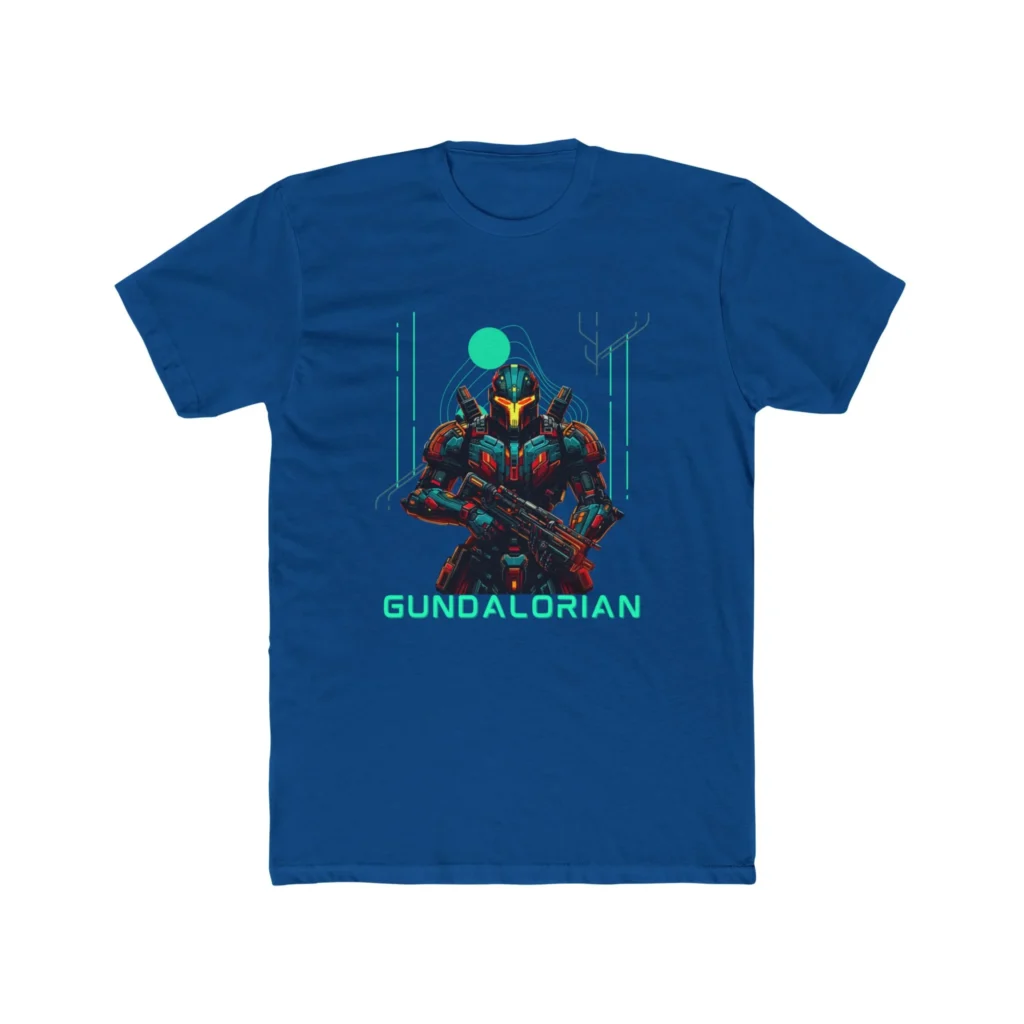 Mechalorian 3 Premium Men's Cotton Crew Tee
