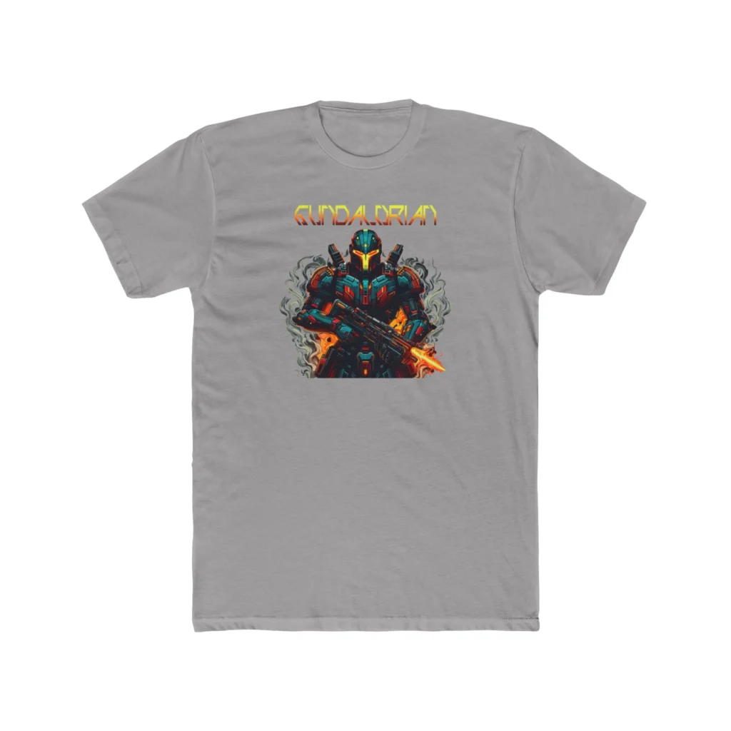 Mechalorian 1 Premium Men's Cotton Crew Tee