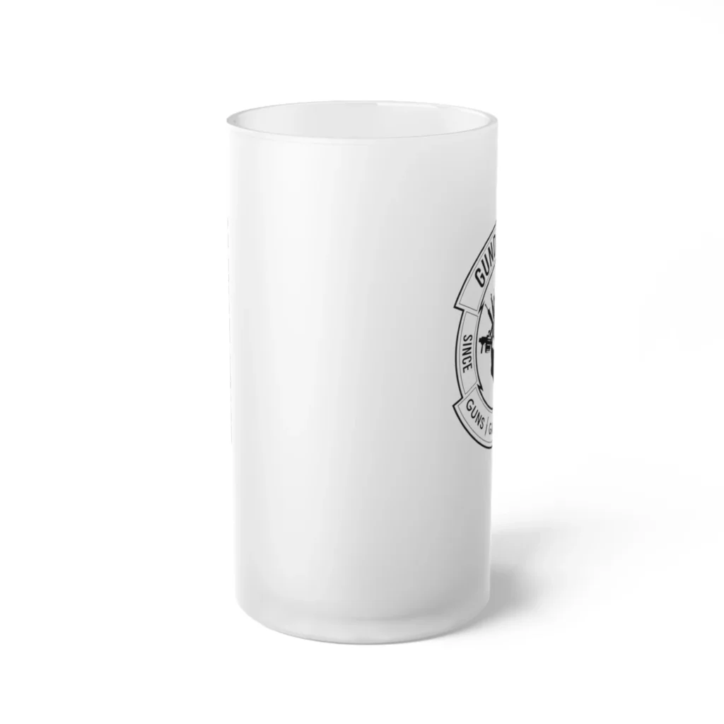 Gundalorian Frosted Glass Beer Mug
