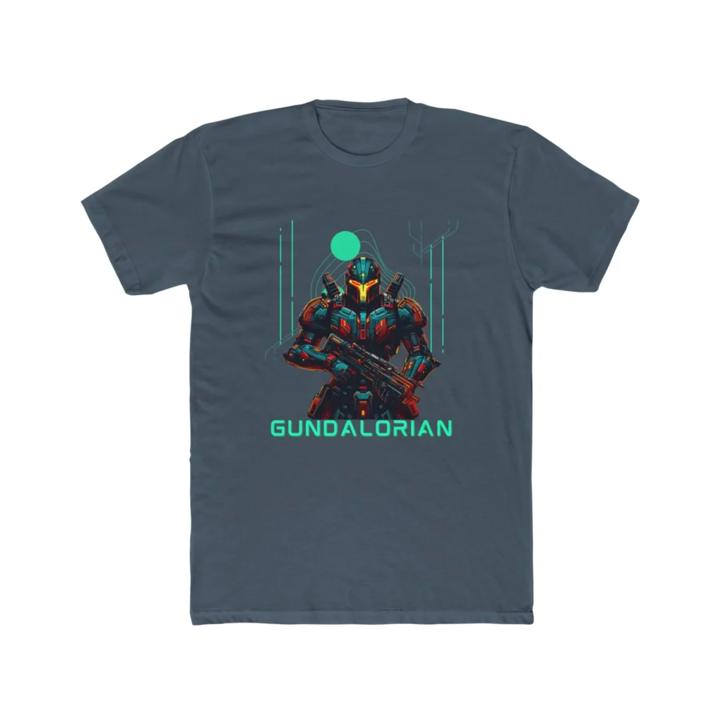 Mechalorian 3 Premium Men's Cotton Crew Tee