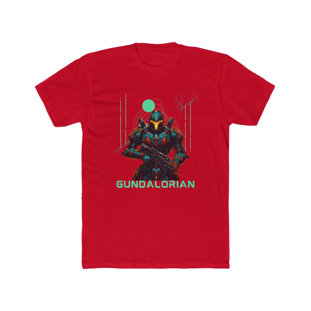 Mechalorian 3 Premium Men's Cotton Crew Tee