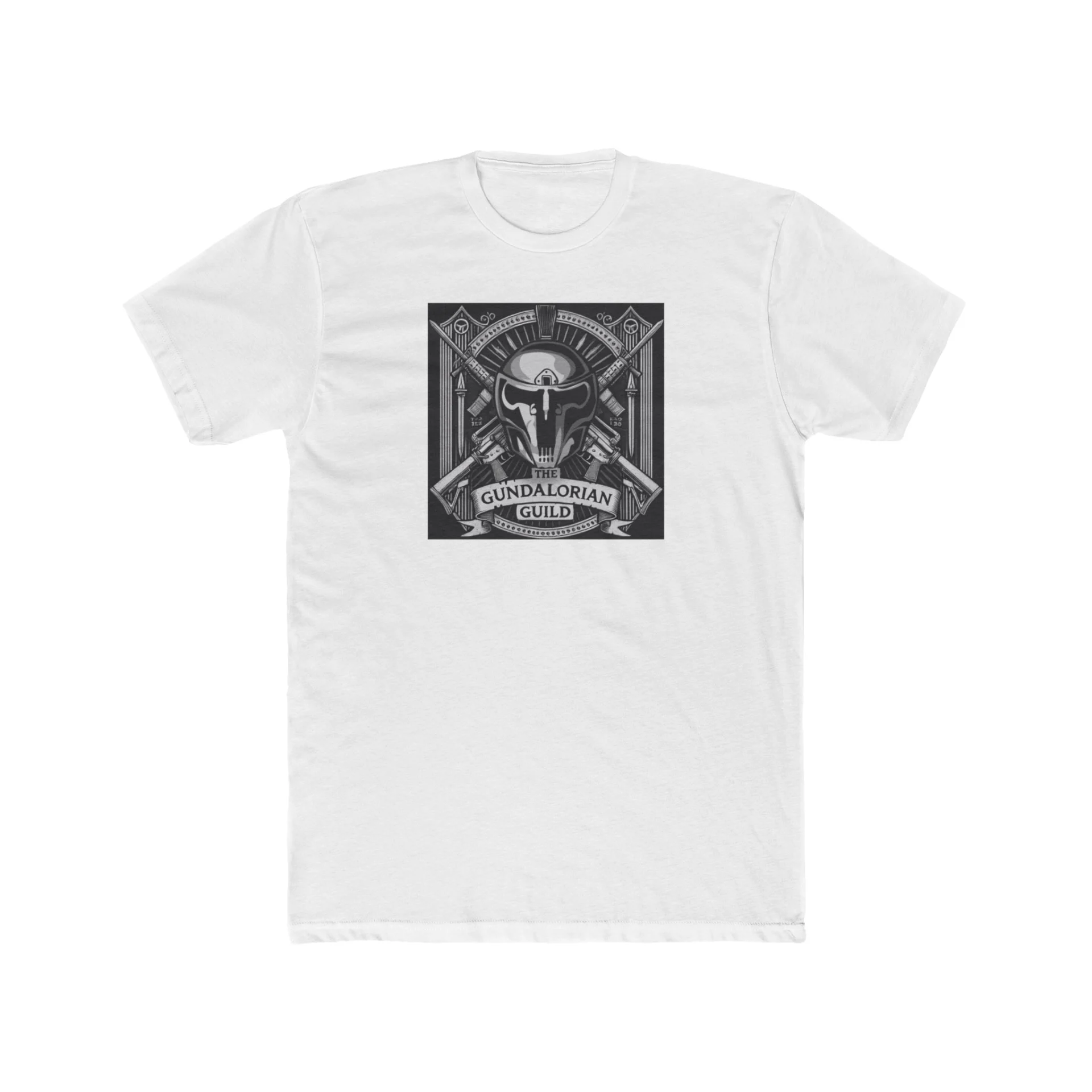 The Gundalorian Guild - B&W T-Shirt - Image 3