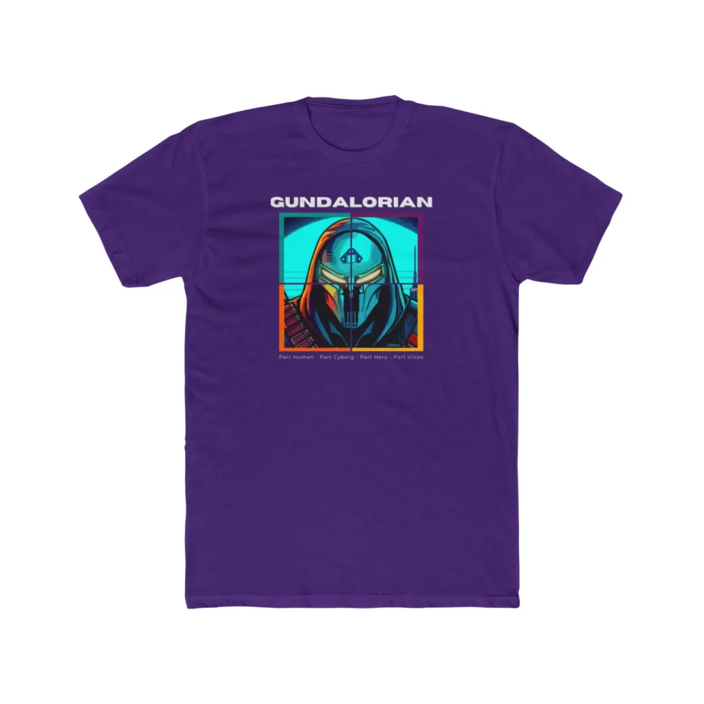 Four Score Gundalorian Premium Men's Cotton Crew Tee
