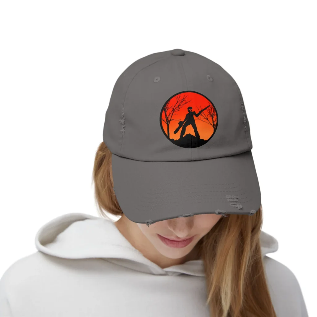 Evil-Guns Unisex Distressed Cap