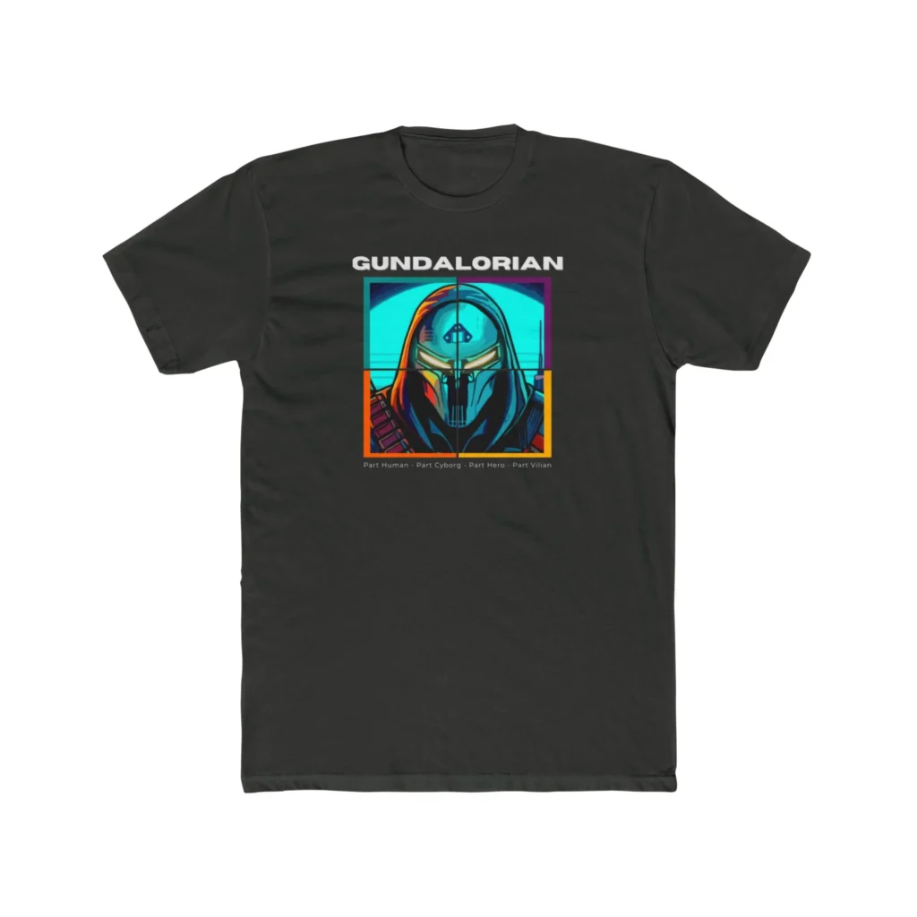 Four Score Gundalorian Premium Men's Cotton Crew Tee