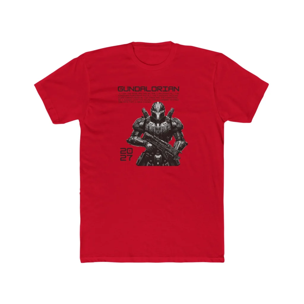 Mechalorian 2 Premium Men's Cotton Crew Tee