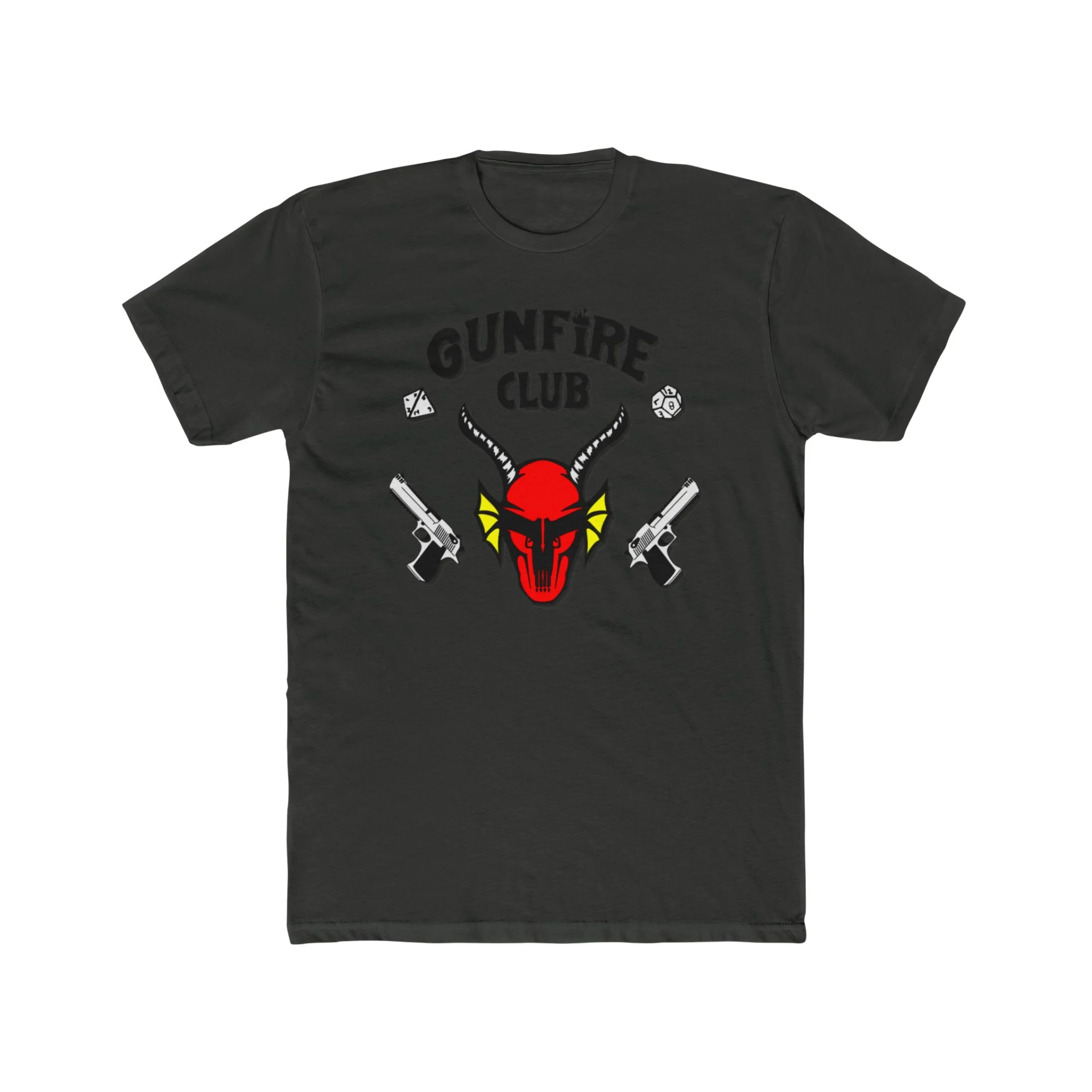 Join the Gunfire Club Premium Men's Cotton Crew Tee - Image 9