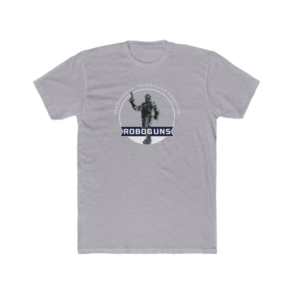 Roboguns Premium Men's Cotton Crew Tee