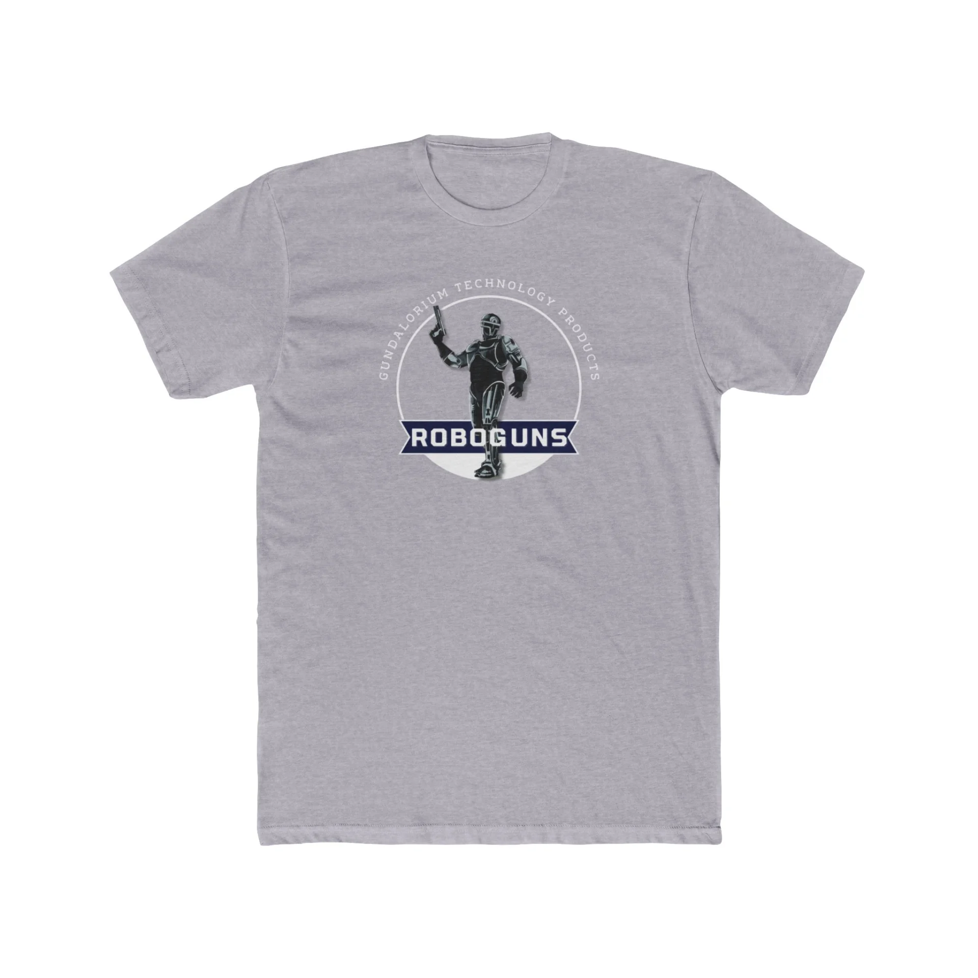 Roboguns Premium Men's Cotton Crew Tee - Image 9