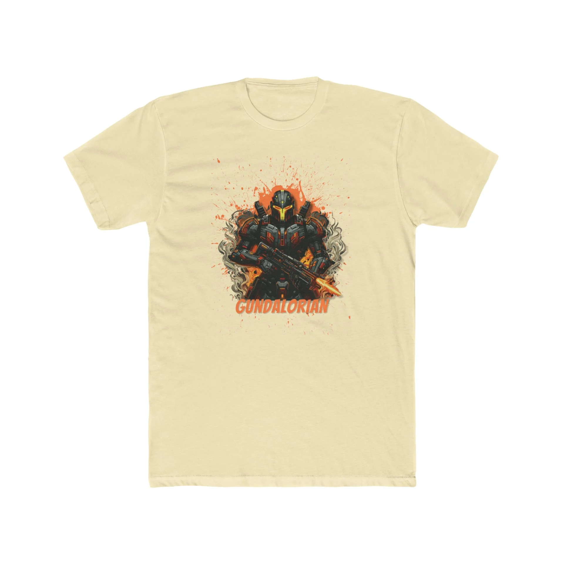 Mechalorian Orange Crush T-Shirt - Image 13