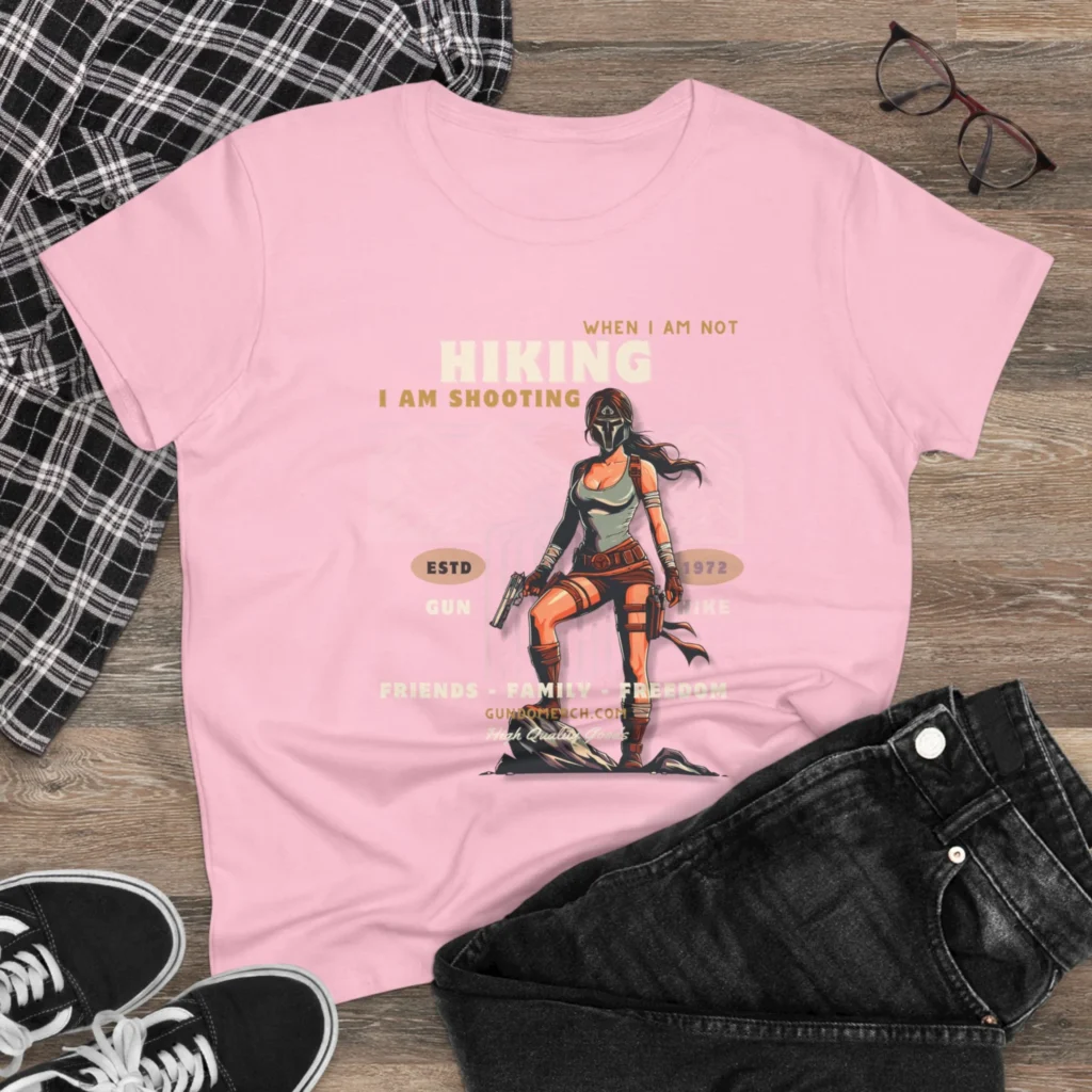 When I am not hiking... Women's Midweight Cotton Tee