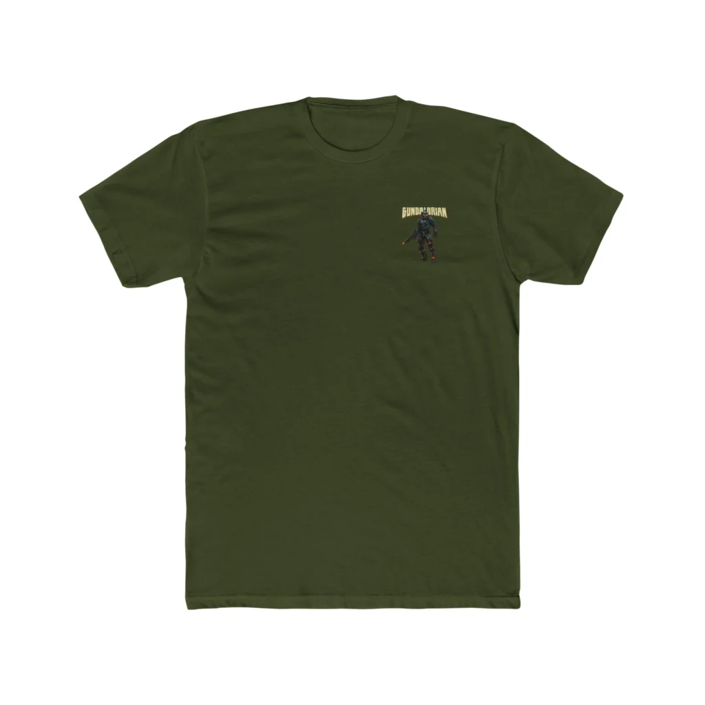 Mechalorian Seige Small Logo Premium Tee