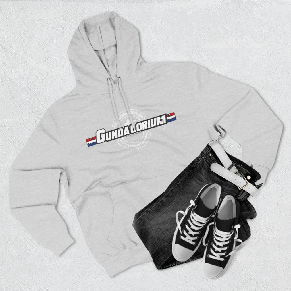 Gundalorium Joe Three-Panel Fleece Hoodie