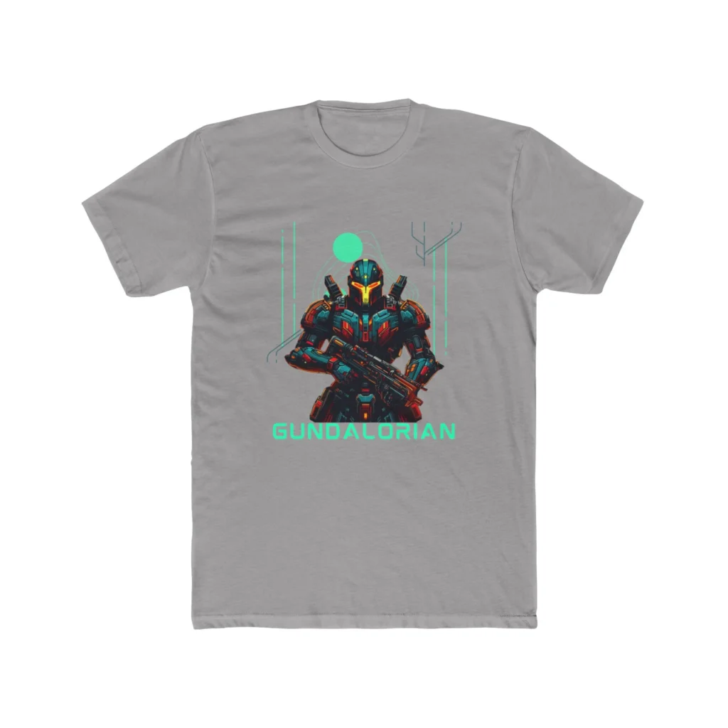 Mechalorian 3 Premium Men's Cotton Crew Tee