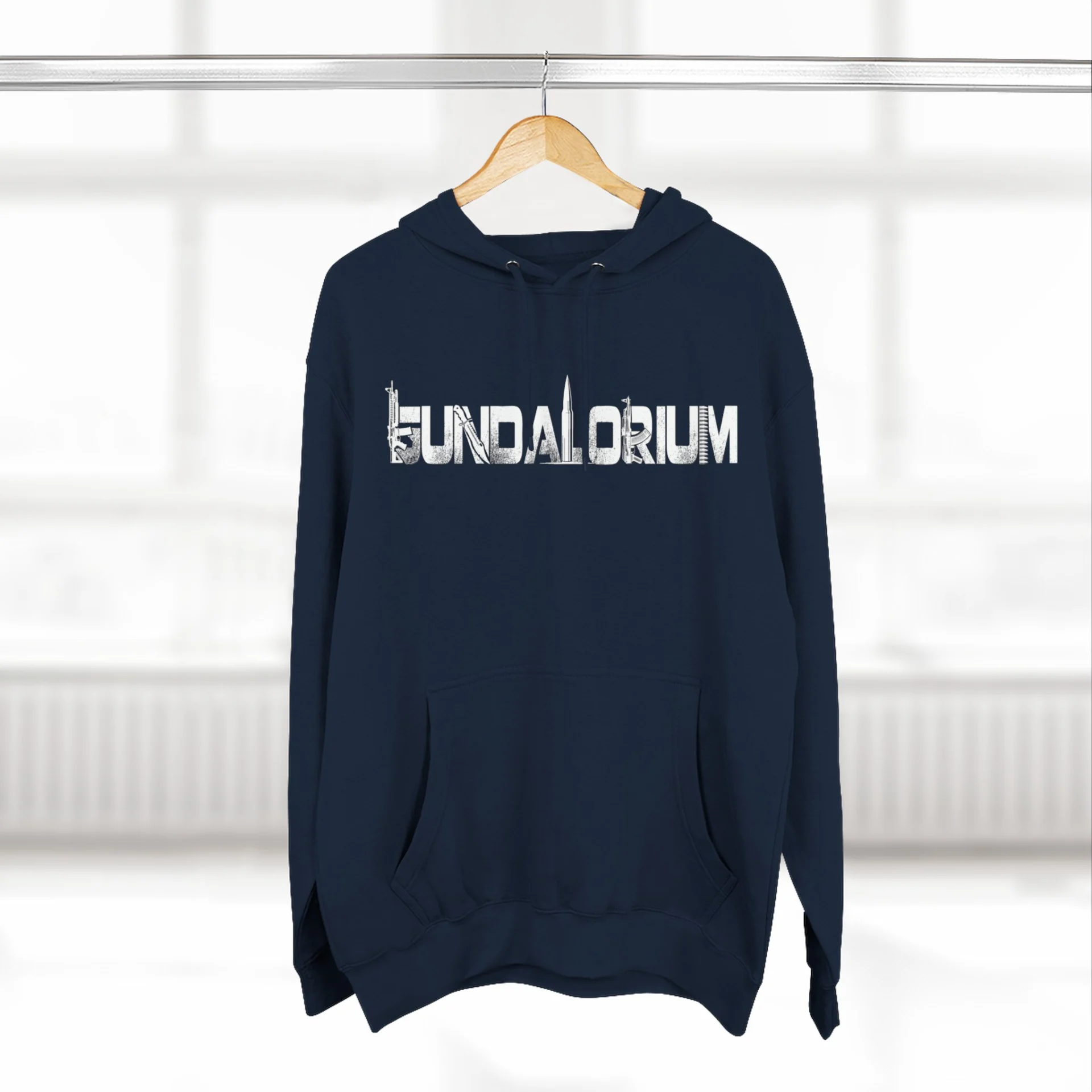 Gundalorium QR Three-Panel Fleece Hoodie - Image 16