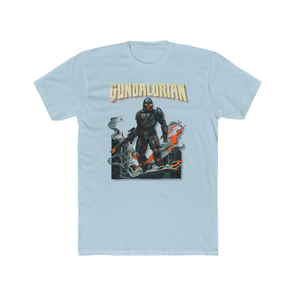 Mechalorian Siege Premium Men's Cotton Crew Tee