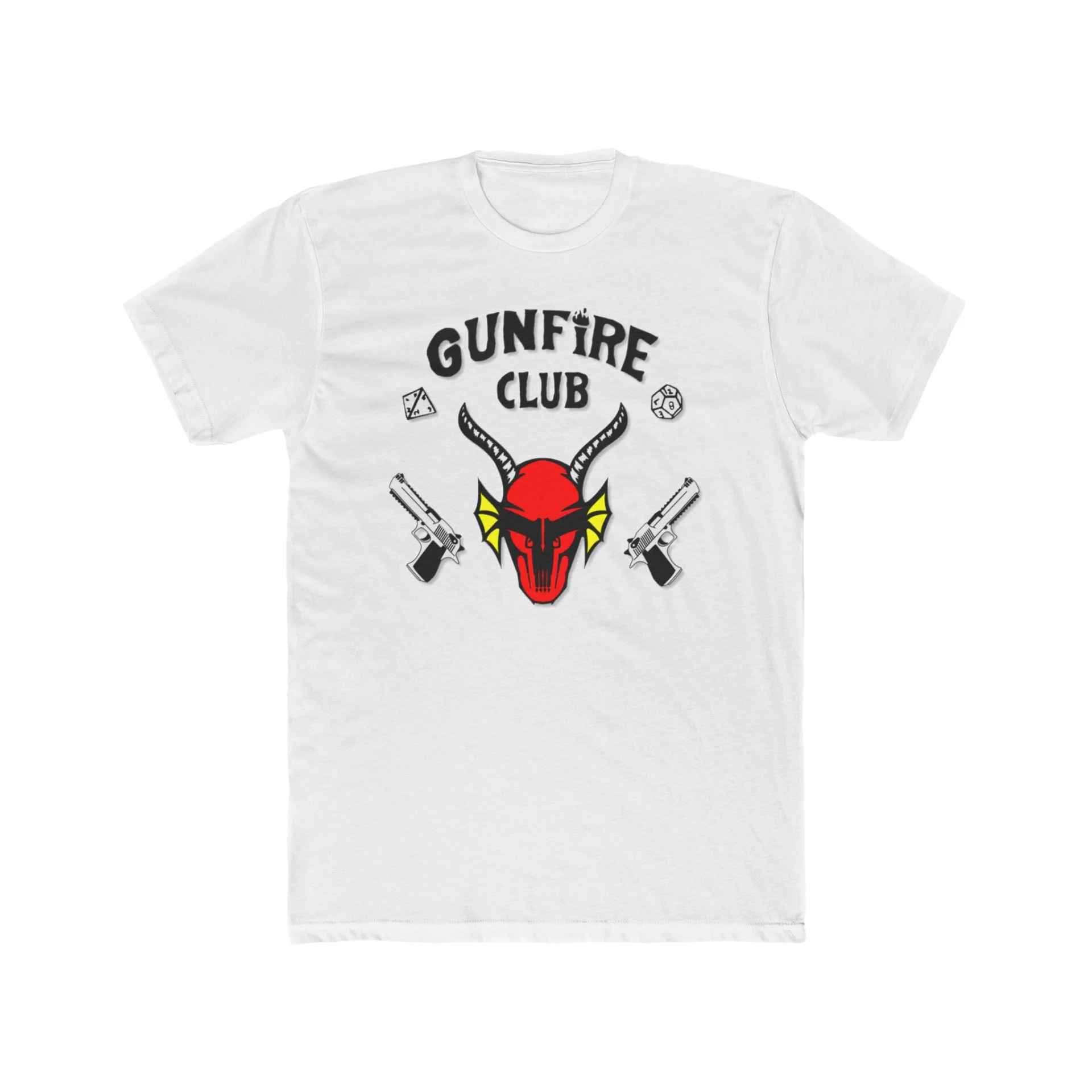 Join the Gunfire Club Premium Men's Cotton Crew Tee - Image 3