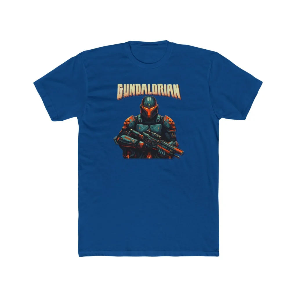 Mechalorian 4 Premium Men's Cotton Crew Tee
