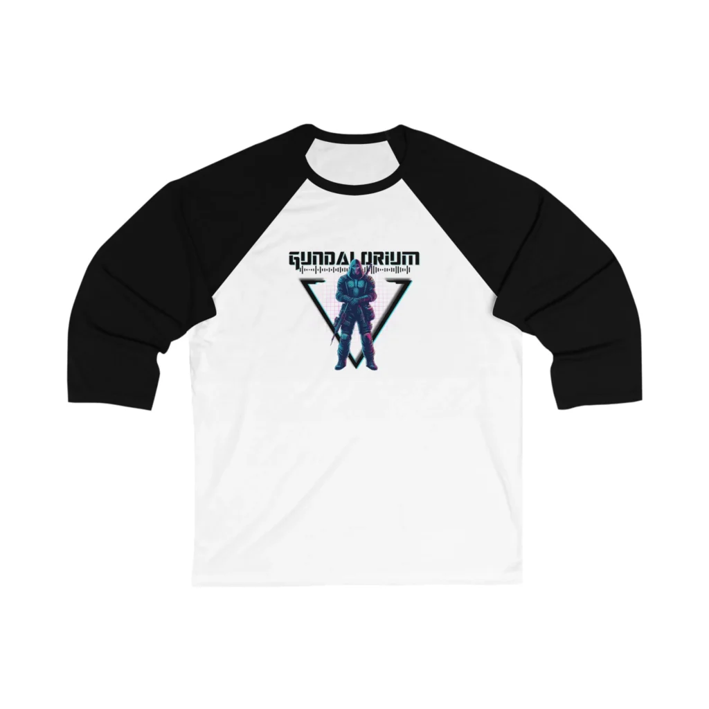 Gundalorium Creed Unisex 34 Sleeve Baseball Tee