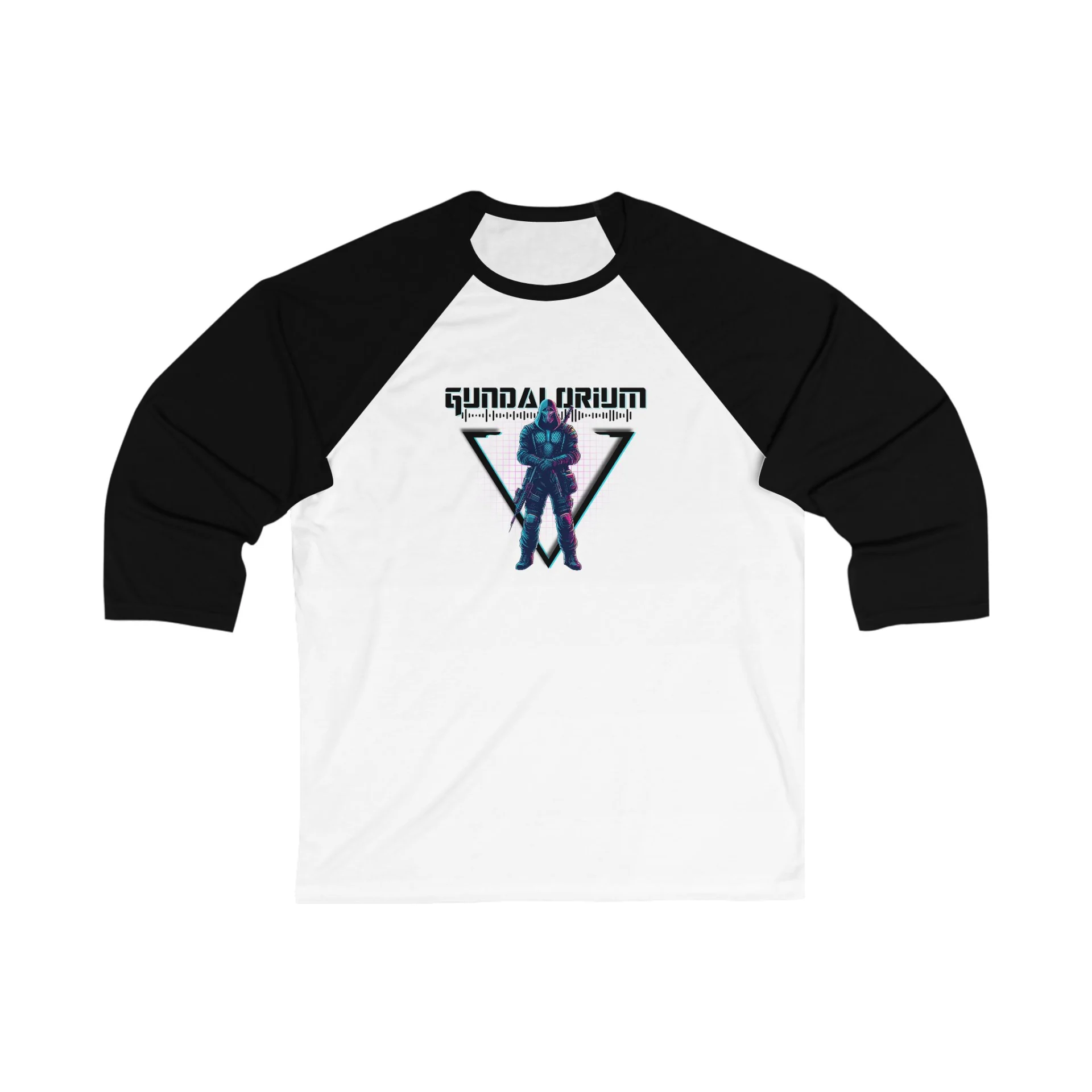 Gundalorium Creed Unisex 34 Sleeve Baseball Tee